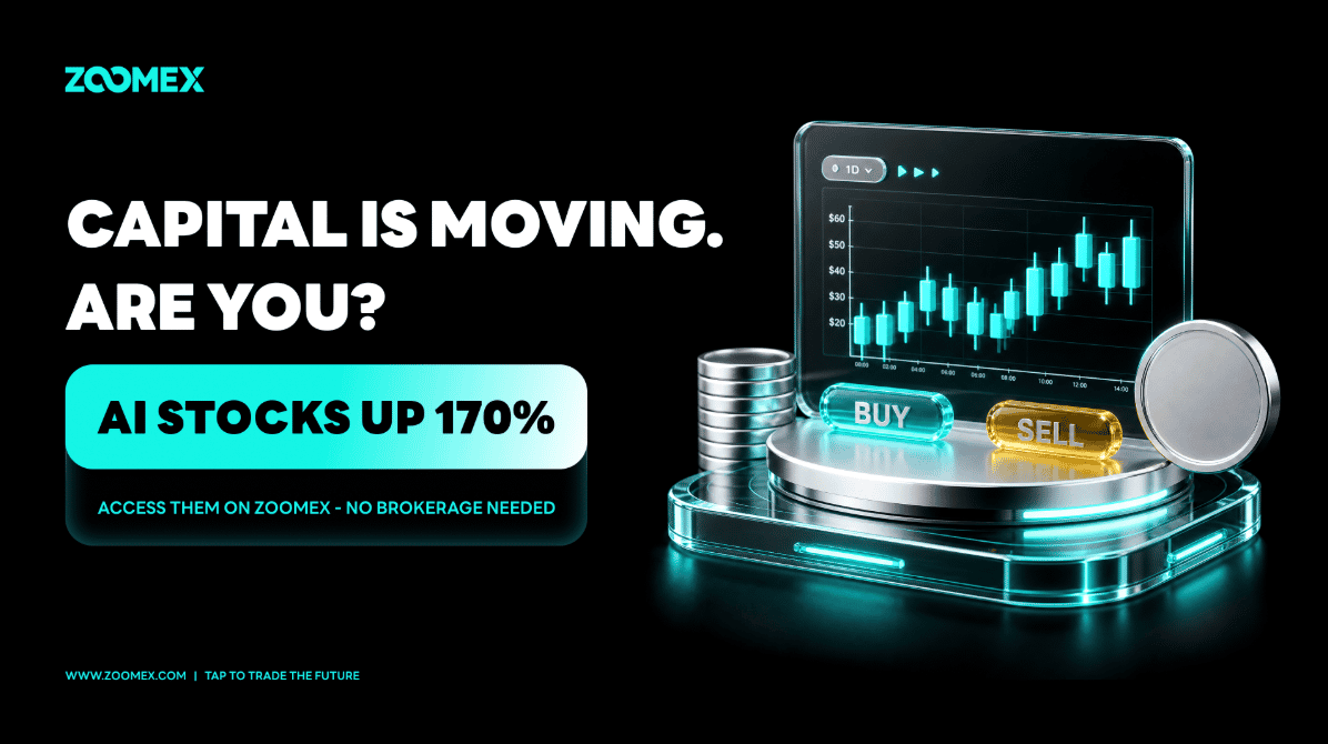 As Capital Rotates From Crypto to AI, Zoomex Traders Already Have Access to Both
